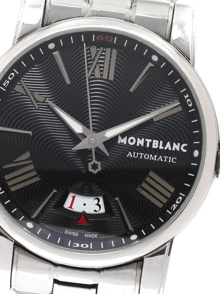 Montblanc Star 7102 Date Black Dial Automatic Mens Watch938971